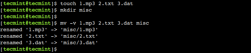 Как использовать команду mv в Linux 9 полезных примеров