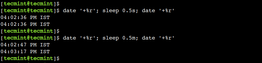 Как использовать команду sleep в Linux 6 полезных примеров